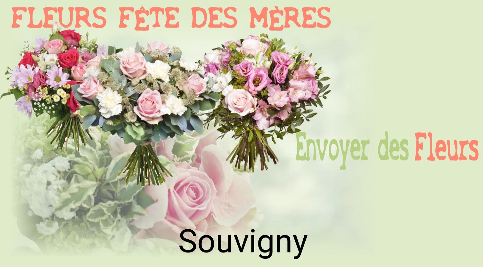Bouquet de Fête des Mères livré à Souvigny